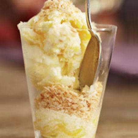 Coconut-Mango Frozen Yogurt