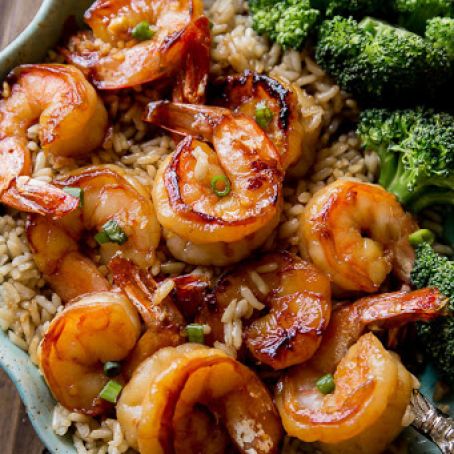 20 Minute Honey Garlic Shrimp