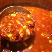 Cheesy Enchilada Soup