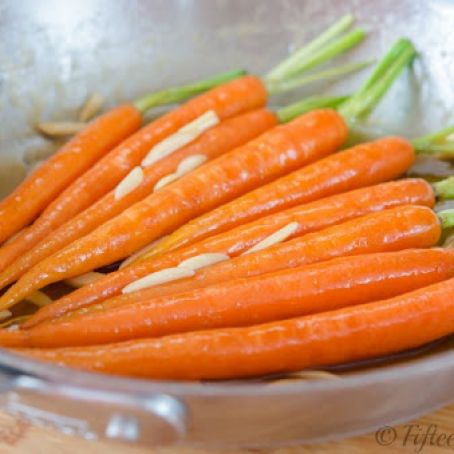 Maple Brown Butter Glazed Carrots