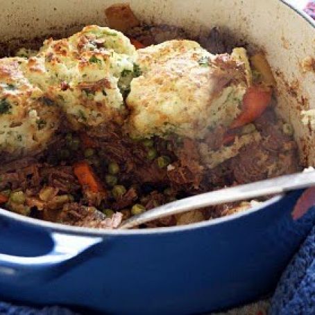 Beef Stew with Stout & Parsley Dumplings