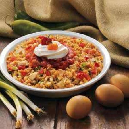 Fiesta Chicken and Stuffing