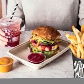 Double Drive-Thru Veggie Burgers