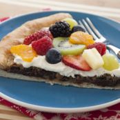 Chocolate Fruit Pizza
