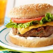 Chipotle-Turkey Cheeseburgers