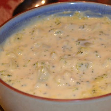 Broccoli Cheese Soup ~ Slow Cooker