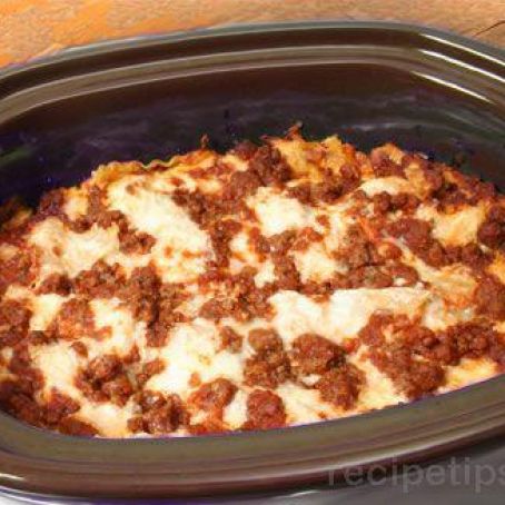 Crock Pot Lasagna