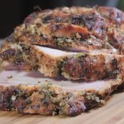 Herb Rubbed Smoked Pork Loin