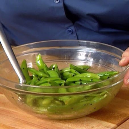 PEAS****Sugar Snap Pea Salad with Oriental Dressing