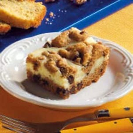 Chocolate Chip Cheese Bars Recipe