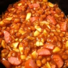 Apple Bean Pot (slow cooker)