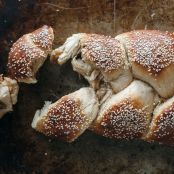 Halvah Stuffed Challah