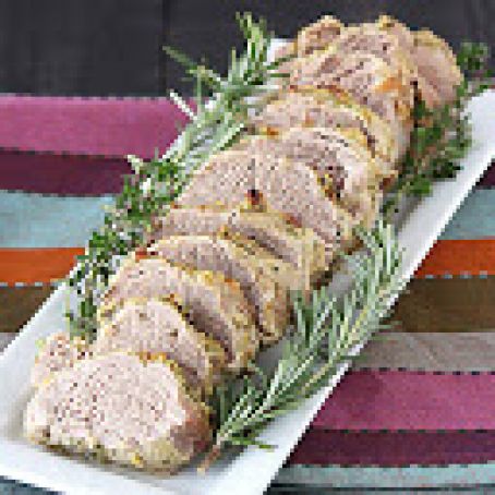 Herb, Garlic, and Dijon Pork Tenderloins