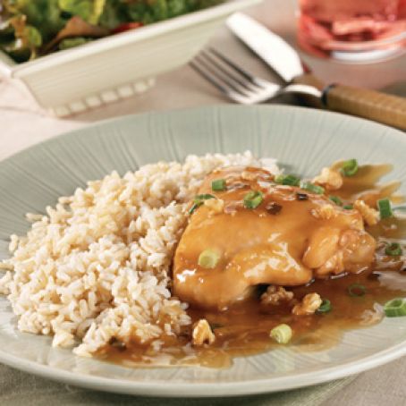 Slow-Cooked Orange Chicken