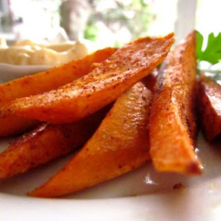 Sweet Potato Buffalo Fries