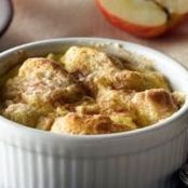 Apple Biscuit Custards
