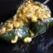 Stuffed poblano peppers - texmex