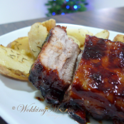 PORK - Oven Roasted Maltose Ribs