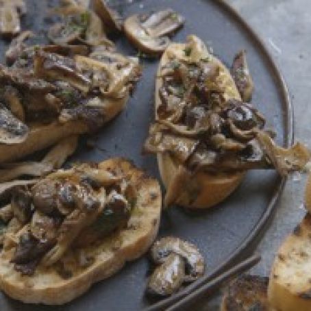 Mushroom Bruschetta