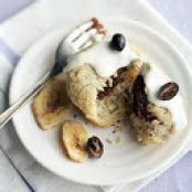 Mocha Filled Banana Cakes