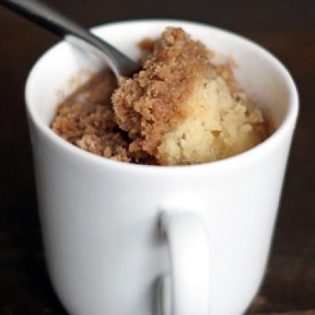 Coffee Cake in a Mug