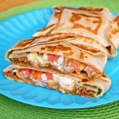 Homemade Crunchwrap Supreme