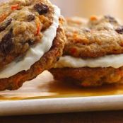 Carrot Cake Sandwich Cookies