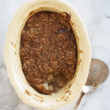 Ginger-Spice Pear Crisp