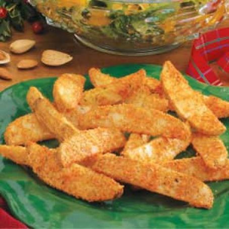 Parmesan Potato Wedges Recipe