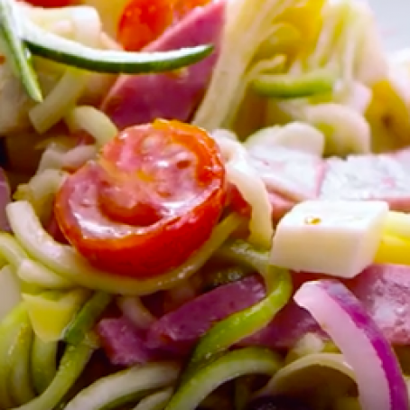Spiral Zucchini Salad