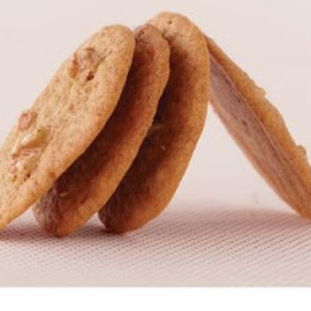 Pecan-Rum Wafers