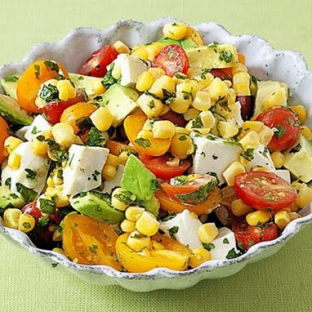 Sides (Corn,Tomato And Avocado Salad)