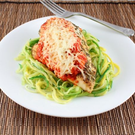 Grilled Chicken Parmesan