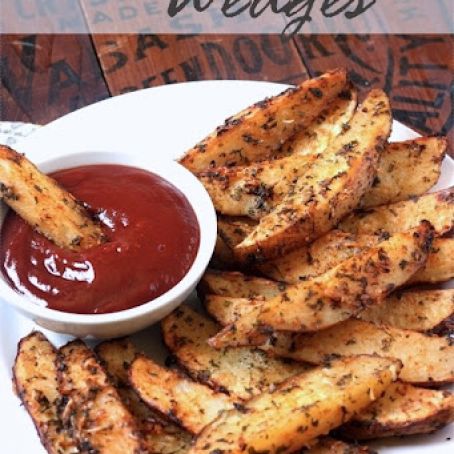 Parmesan Potato Wedges