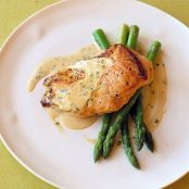 Chicken with Mustard and Tarragon Cream Sauce