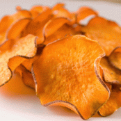 Rocco DiSpirito's Microwave Sweet Potato Chips
