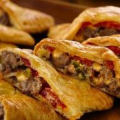 Bacon Cheeseburger Calzones