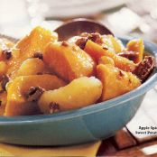 Slow Cooker Apple spiced Sweet Potatoes