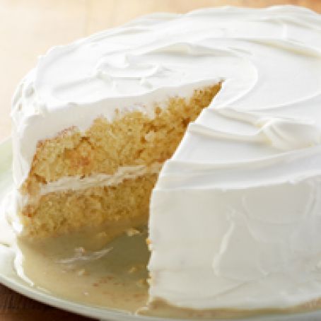 Layered Lemon Tres Leches Cake