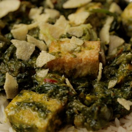 Serious Saag 'Paneer'-Vegan