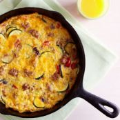 Chicken Sausage & Vegetable Frittata