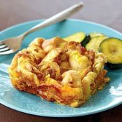 Sausage and Caramelized Onion Bread Pudding