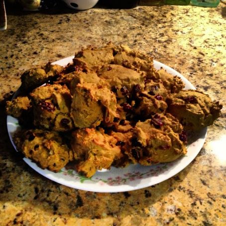 Cranberry Scones (from Santosha)