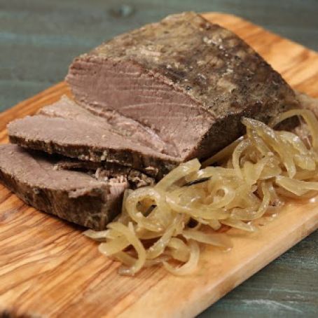 Slow Cooker Beef Brisket and Gravy