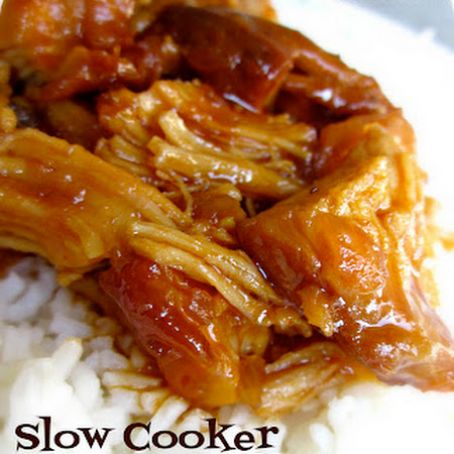 Slow Cooker Apricot Chicken