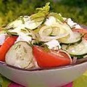 Cucumber, Tomato, Mint Salad