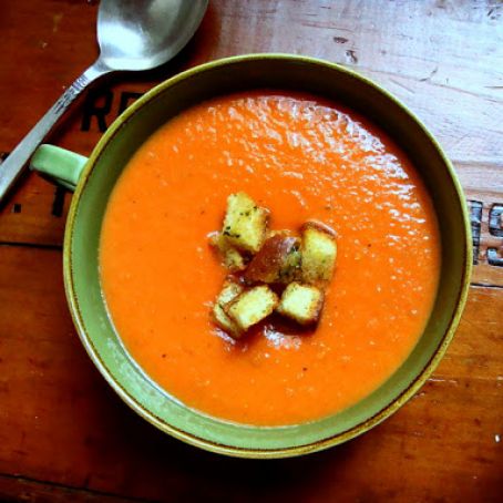Tomato Soup Slow Roasted by Jennifer Perillo