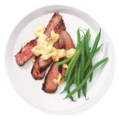 Steak With Mustard-Shallot Sauce