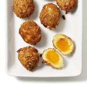 Appetizers (Pretzel-Crusted Fried Cheese)