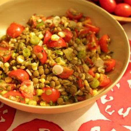 Tomato and Lentil Salad